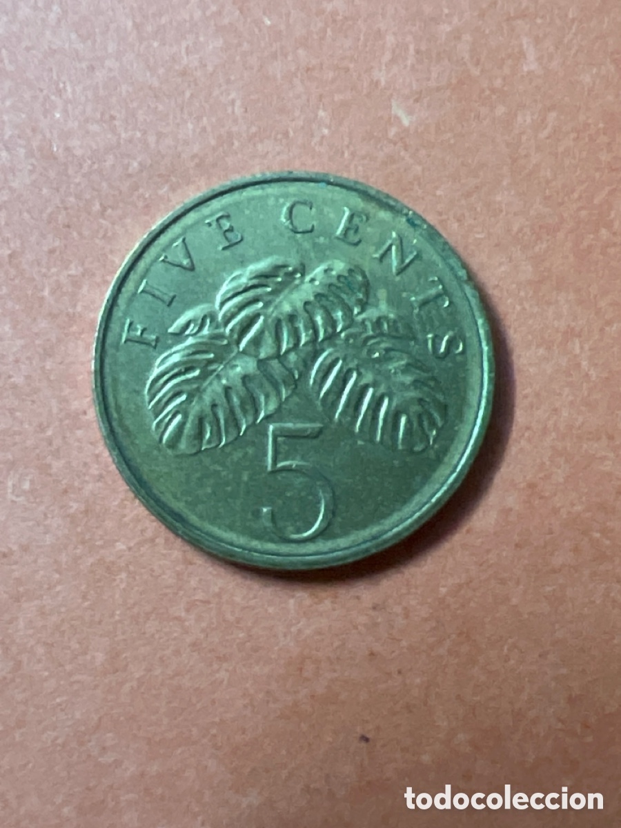 Monedas antiguas de Asia: C585. MONEDA CENTAVOS 2007 SINGAPUR - Foto 2