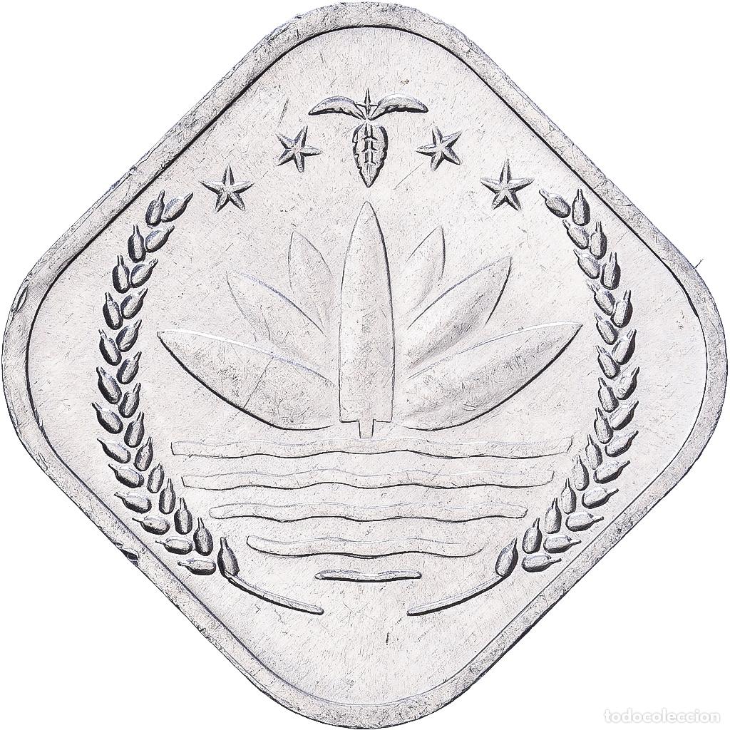 Monedas antiguas de Asia: [#1224683] Bangladesh, 5 Poisha, 1965, Aluminio, EBC, KM:6