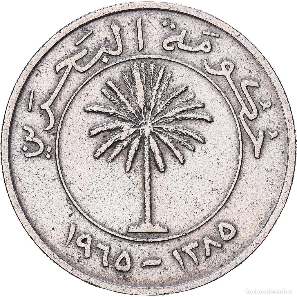 Monedas antiguas de Asia: [#1224684] Bahr&eacute;in, 100 Fils, 1965, Cobre - n&iacute;quel, MBC, KM:6