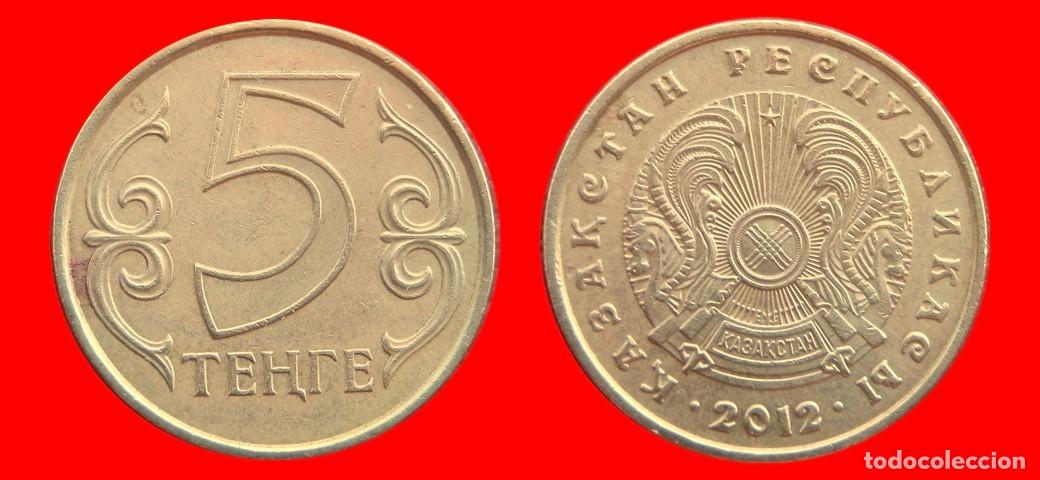 Monedas antiguas de Asia: 5 TENGE 2012 KAZAJISTAN-153432