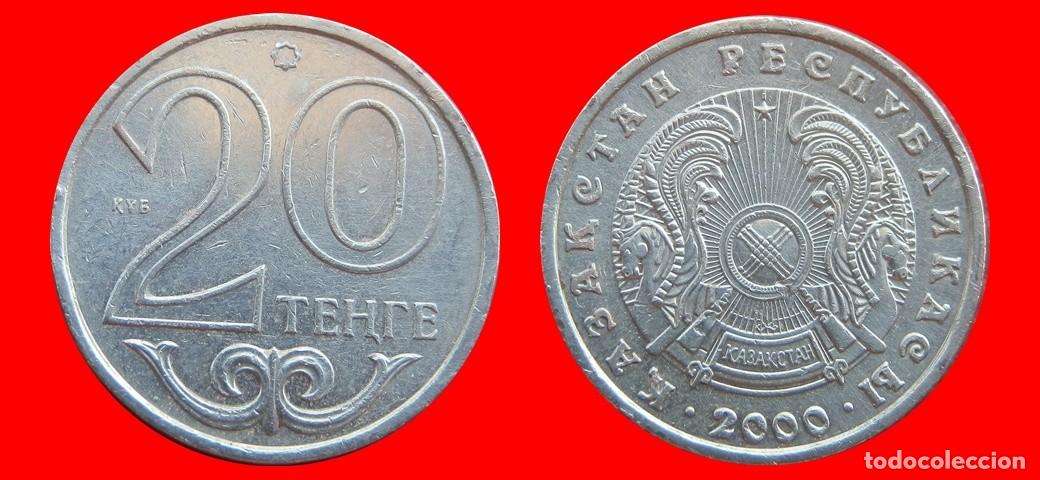 Monedas antiguas de Asia: 20 TENGE 2000 KAZAJISTAN-153434