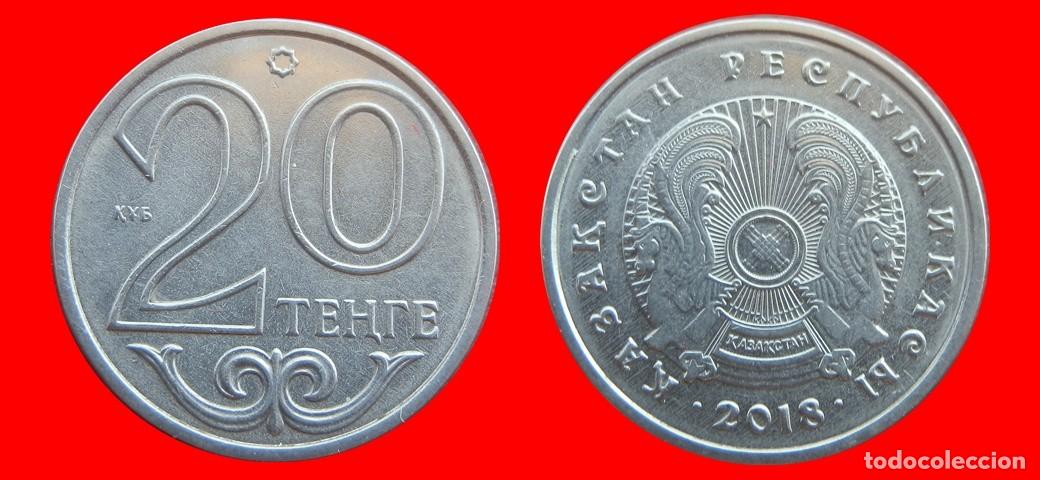 Monedas antiguas de Asia: 20 TENGE 2018 KAZAJISTAN-153435