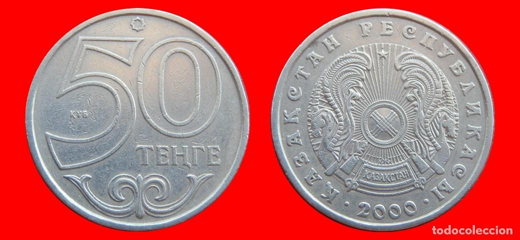 Monedas antiguas de Asia: 50 TENGE 2000 KAZAJISTAN-153436