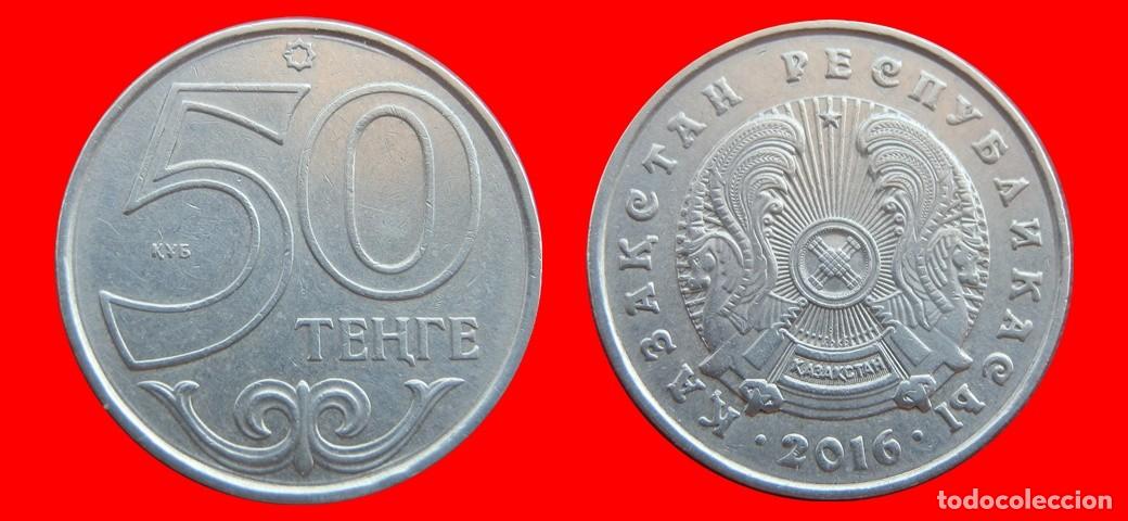 Monedas antiguas de Asia: 50 TENGE 2016 KAZAJISTAN-153438