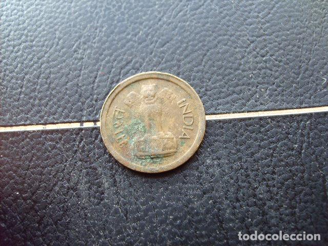 Monedas antiguas de Asia: INDIA 1 PAISA 1962 DIAMANTE