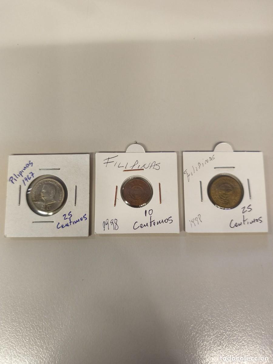 Monedas antiguas de Asia: Lote de monedas de filipinas