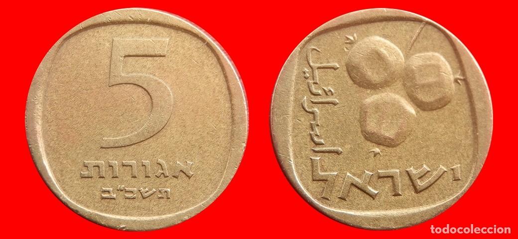 Monedas antiguas de Asia: 5 AGOROT 1962 ISRAEL-153461