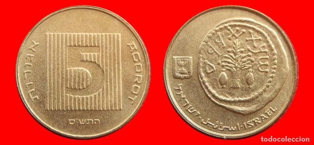 Monedas antiguas de Asia: 5 AGOROT 2000 ISRAEL-153466