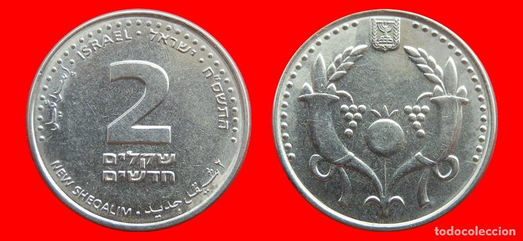 Monedas antiguas de Asia: 2 NUEVOS SHEQEL 2008 ISRAEL-153483