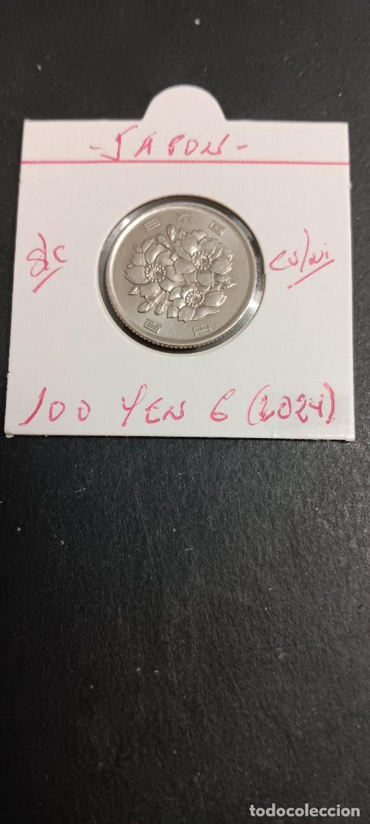 Monedas antiguas de Asia: JAP&Oacute;N 100 YEN 2024(A&Ntilde;O 6) S/C KM=NEW (CUPRONIQUEL) NARUHITO