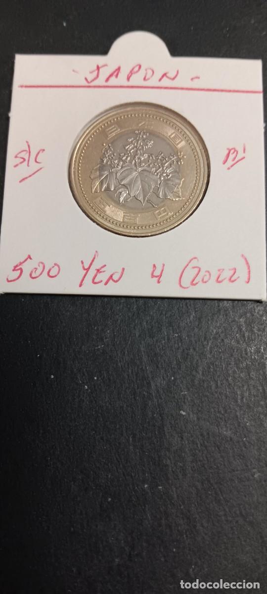Monedas antiguas de Asia: JAP&Oacute;N 500 YEN 2022(A&Ntilde;O 4) S/C KM=NEW (BIMETALICA) NARUHITO