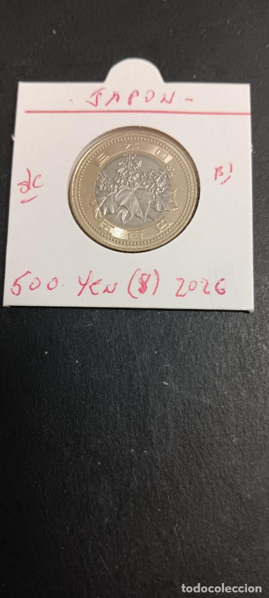 Monedas antiguas de Asia: JAP&Oacute;N 500 YEN 2026(A&Ntilde;O 8) S/C KM=NEW (BIMETALICA) NARUHITO