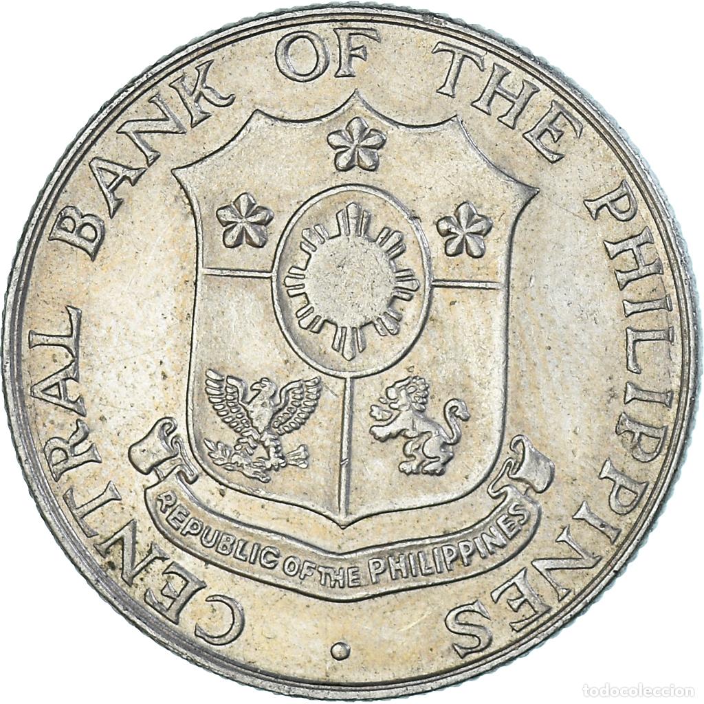 Monedas antiguas de Asia: [#1356057] Moneda, Filipinas, 25 Centavos, 1966