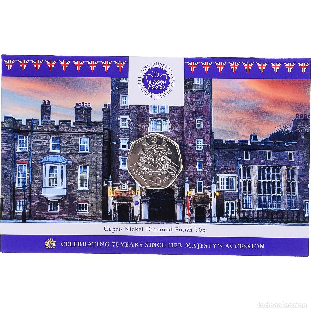 Monedas antiguas de Asia: [#1181677] Moneda, Islas Georgias del Sur y Sandwich del Sur, 50 Pence, 2022, Pobjoy Mint