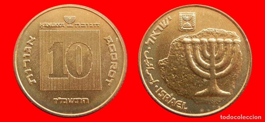 Monedas antiguas de Asia: 10 AGOROT 1987 SIN CIRCULAR ISRAEL-9334SC