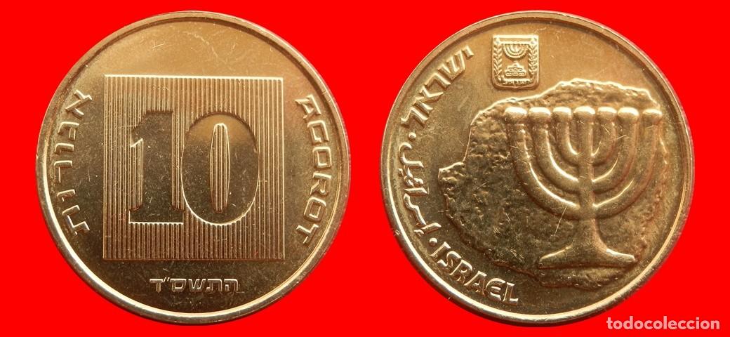 Monedas antiguas de Asia: 10 AGOROT 2004 SIN CIRCULAR ISRAEL-9340SC