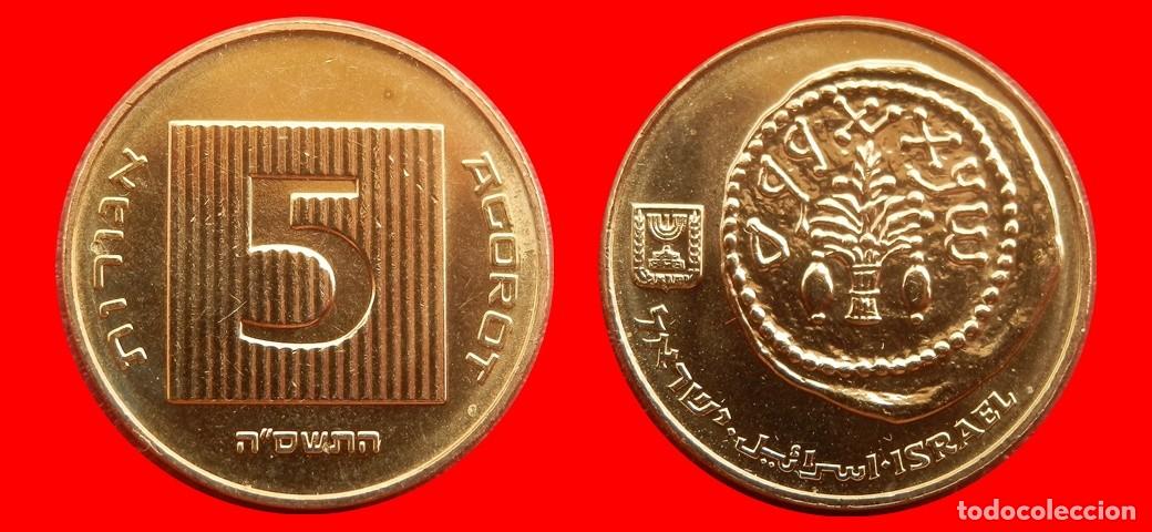 Monedas antiguas de Asia: 5 AGOROT 2005 SIN CIRCULAR ISRAEL-9341SC