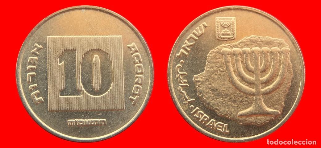 Monedas antiguas de Asia: 10 AGOROT 1988 ISRAEL-153495