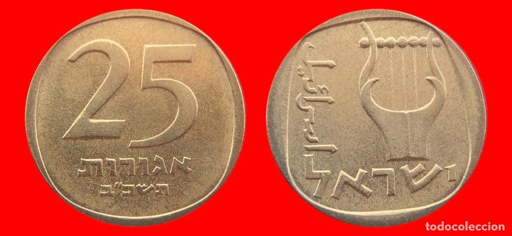 Monedas antiguas de Asia: 25 AGOROT 1962 ISRAEL-153496
