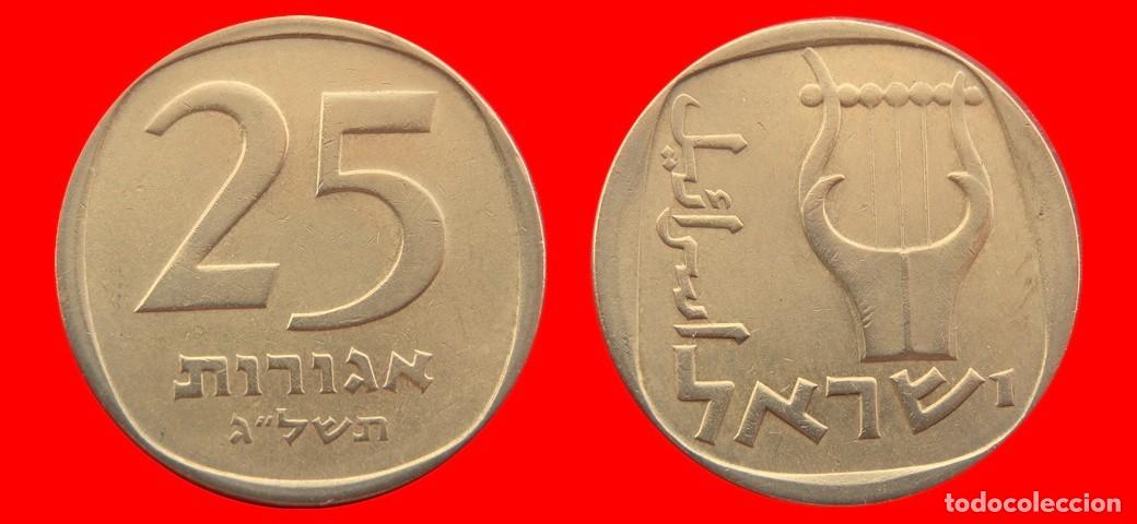 Monedas antiguas de Asia: 25 AGOROT 1973 ISRAEL-153497