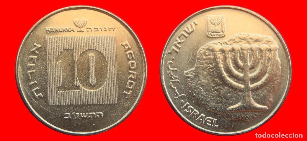 Monedas antiguas de Asia: 10 AGOROT 1992 ISRAEL-153512