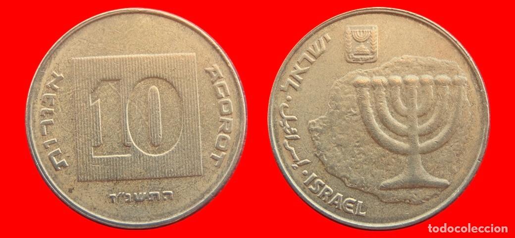 Monedas antiguas de Asia: 10 AGOROT 1997 ISRAEL-153514