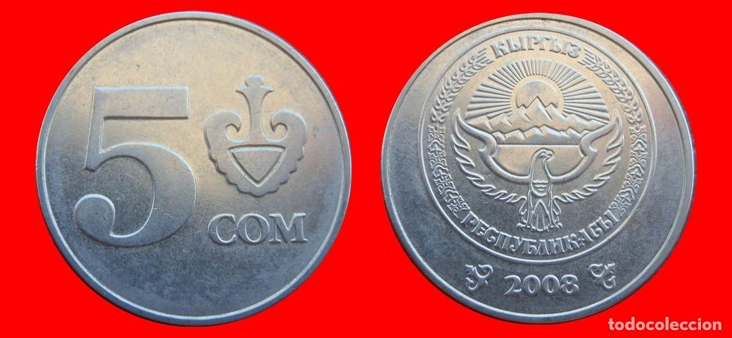 Monedas antiguas de Asia: 5 SOM 2008 KIRGUISTAN-153519