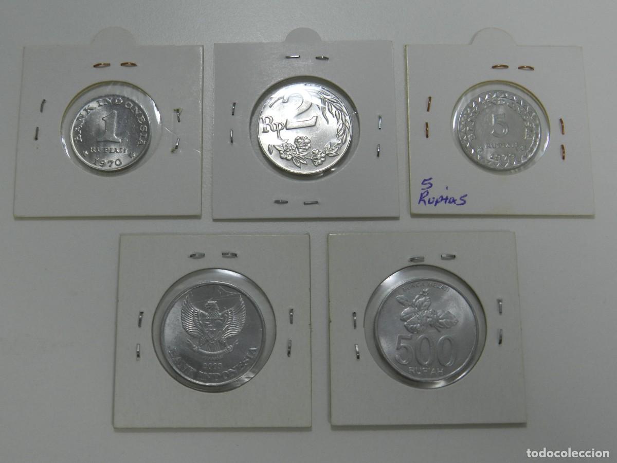 Monedas antiguas de Asia: Lote de monedas de Indonesia - Foto 2