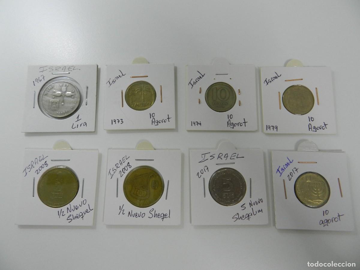 Monedas antiguas de Asia: Lote de monedas de Israel