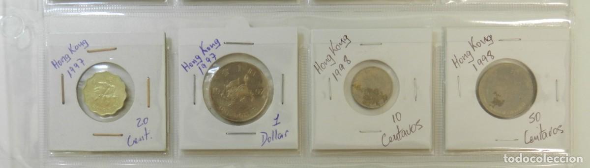 Monedas antiguas de Asia: 4 monedas de Hong Kong
