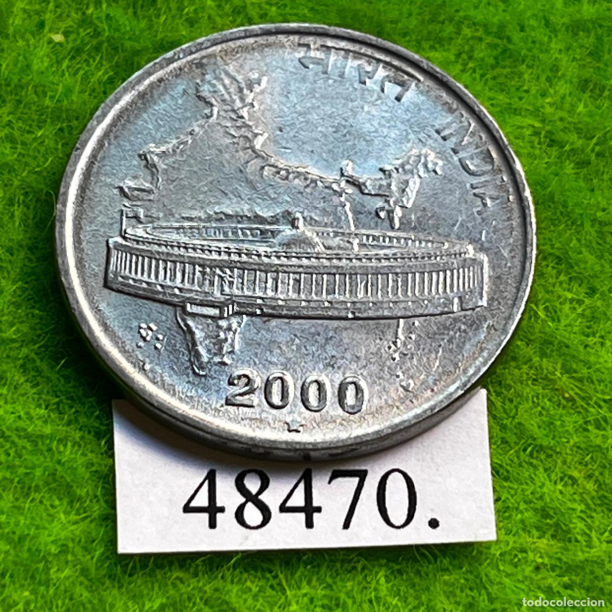 Monedas antiguas de Asia: India 2 rupias 2008 Hyderabad
