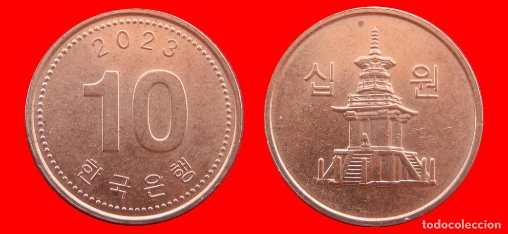 Monedas antiguas de Asia: 10 WON 2023 COREA DEL SUR KOREA-153523