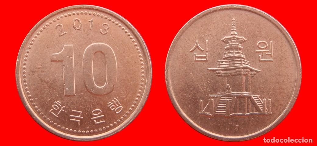 Monedas antiguas de Asia: 10 WON 2013 COREA DEL SUR KOREA-153526