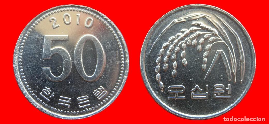 Monedas antiguas de Asia: 50 WON 2010 COREA DEL SUR KOREA-153527