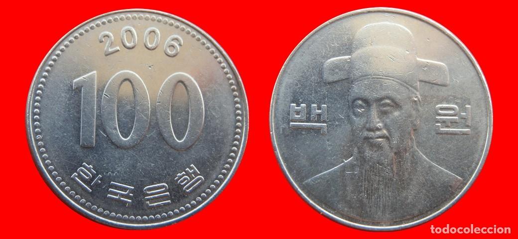 Monedas antiguas de Asia: 100 WON 2006 COREA DEL SUR KOREA-153528