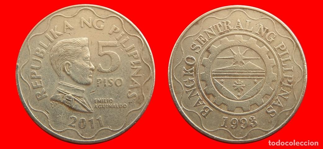 Monedas antiguas de Asia: 5 PISO 2011 FILIPINAS-153540