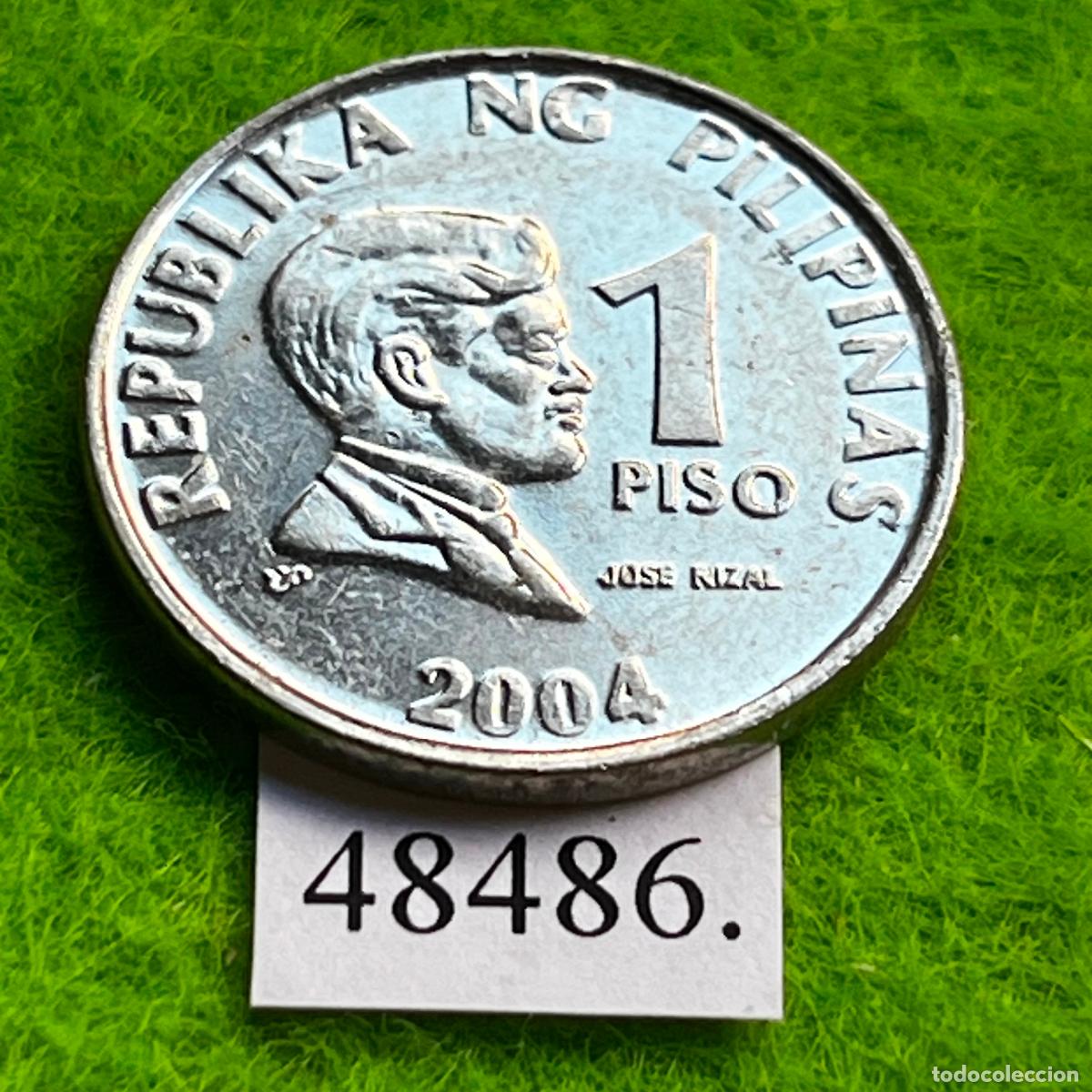 Monedas antiguas de Asia: Filipinas 1 piso 2004 peso