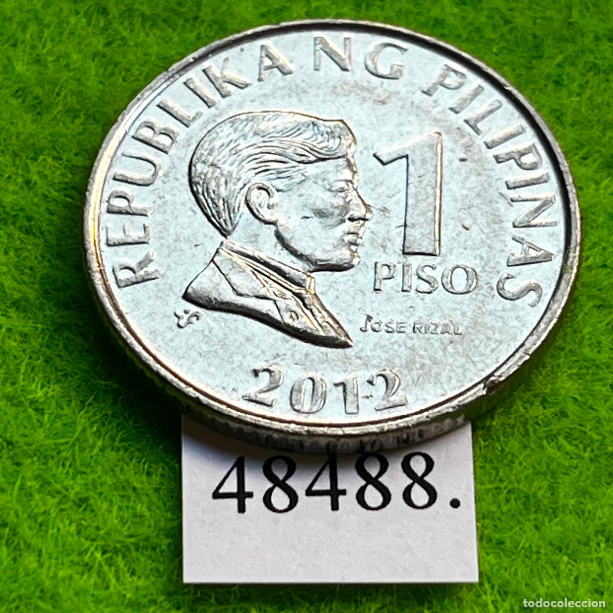 Monedas antiguas de Asia: Filipinas 1 piso 2012 peso