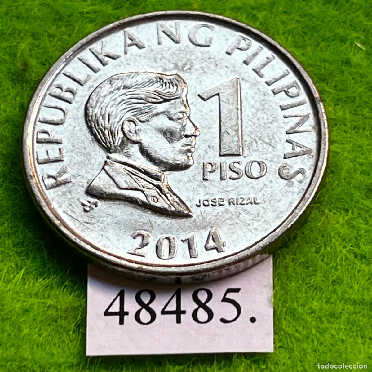 Monedas antiguas de Asia: Filipinas 1 piso 2014 peso