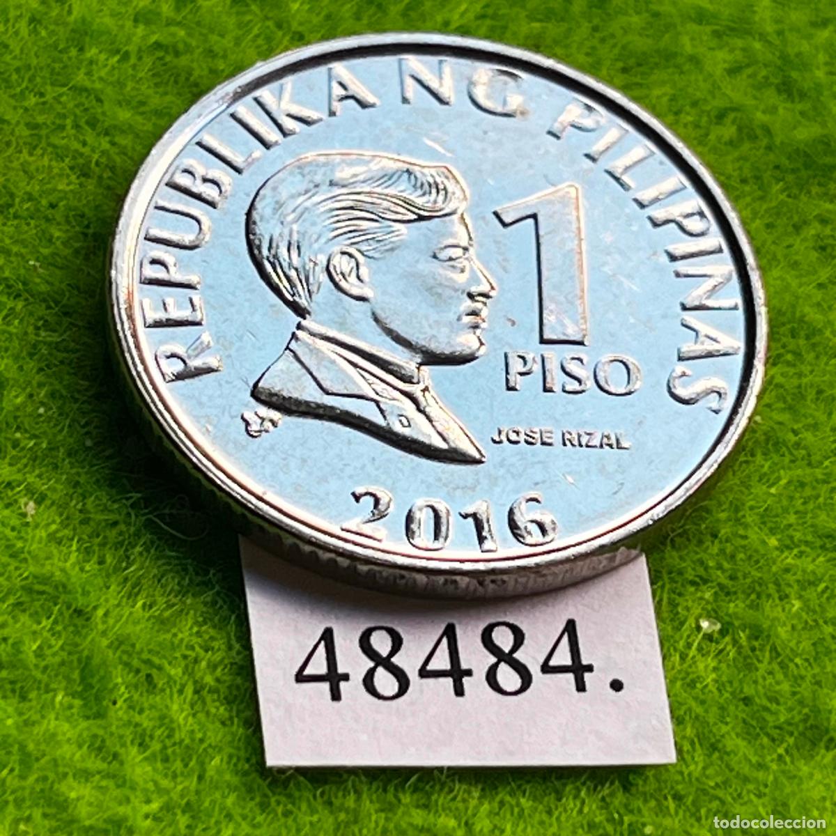 Monedas antiguas de Asia: Filipinas 1 piso 2016 peso