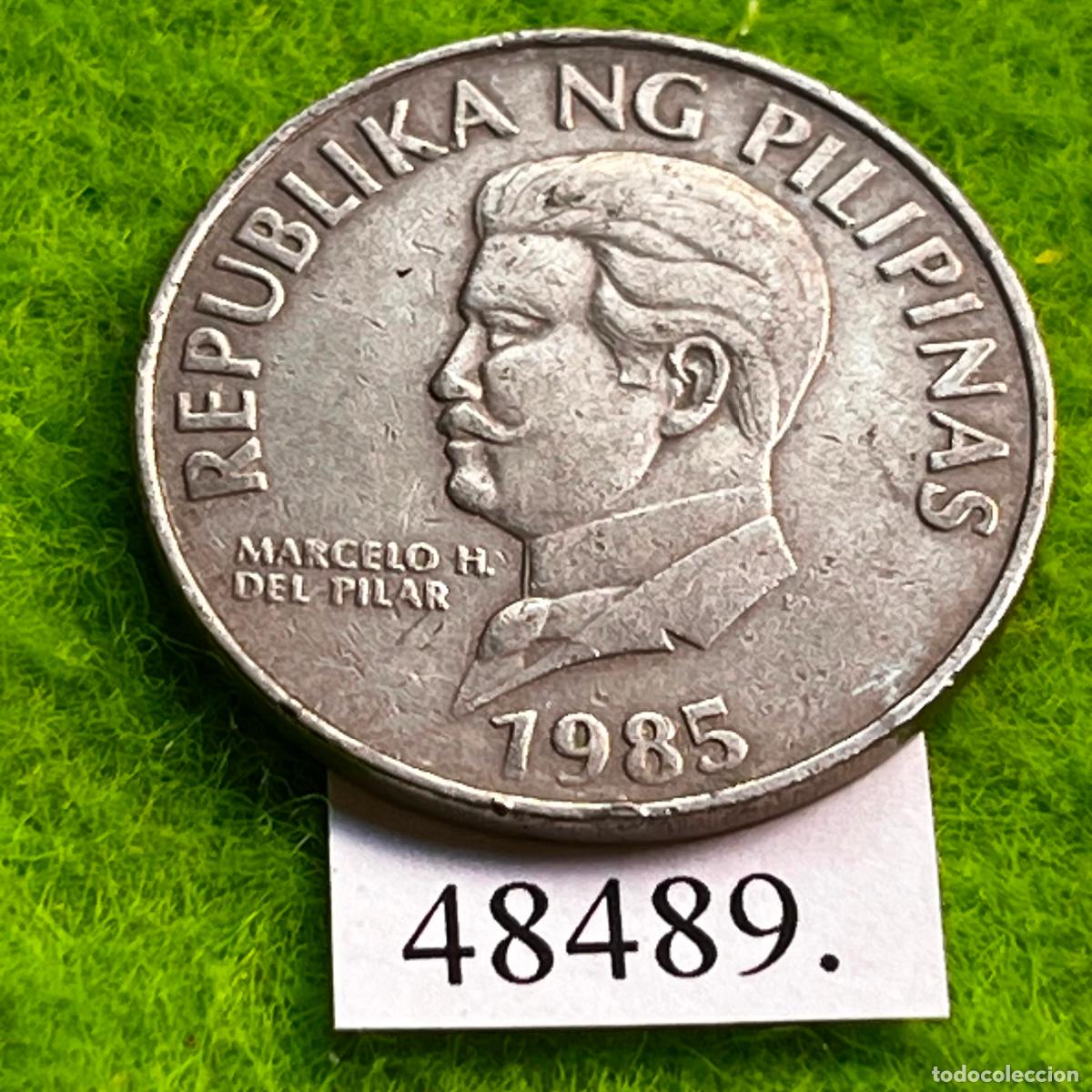 Monedas antiguas de Asia: Filipinas 50 c&eacute;ntimos 1985