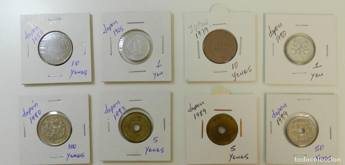 Monedas antiguas de Asia: Lote de monedas Jap&oacute;n