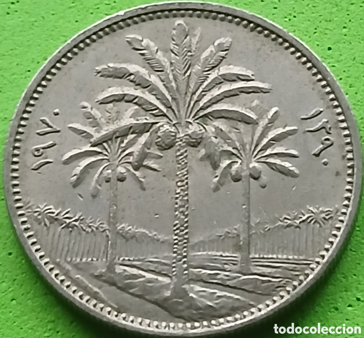 Monedas antiguas de Asia: Irak 50 fils 1970 km#128