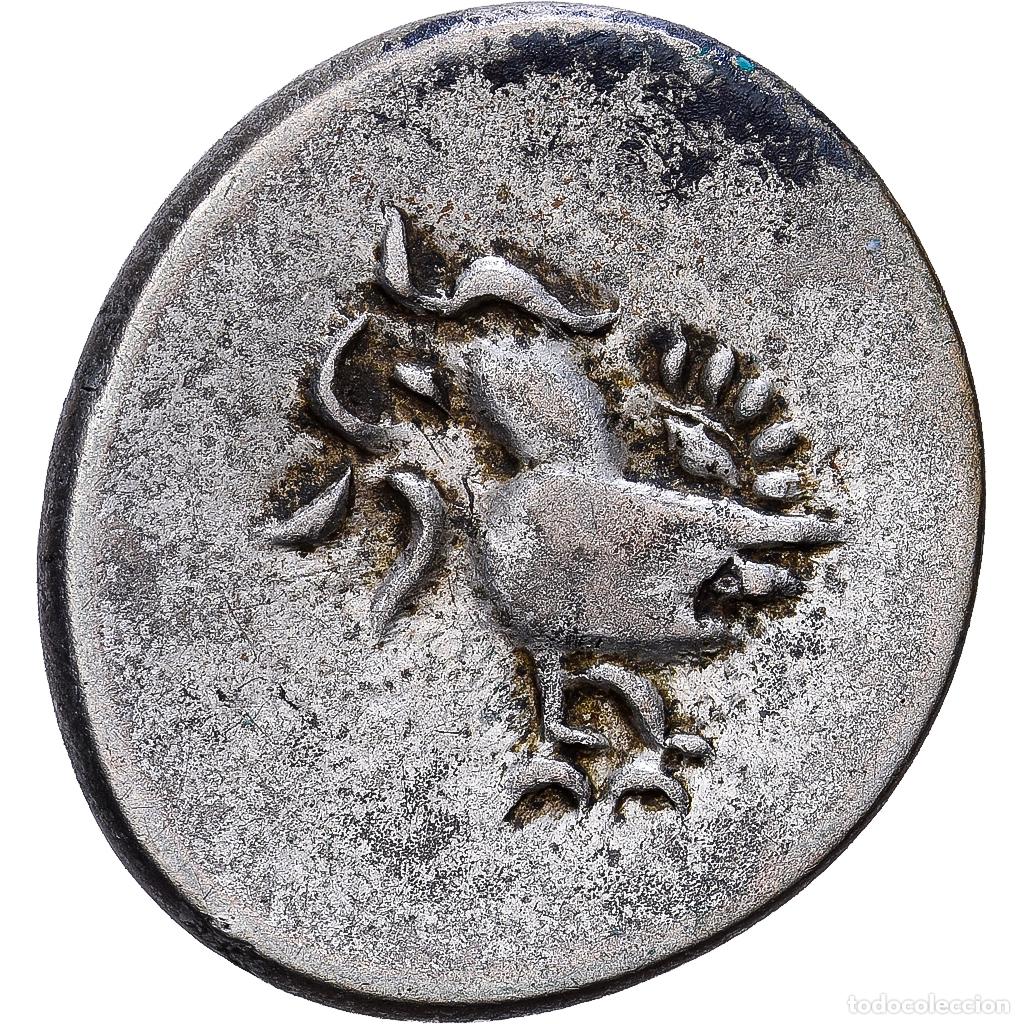 Monedas antiguas de Asia: [#139751] Camboya, Norodom I, 2 Pe, 1847, Plata, MBC
