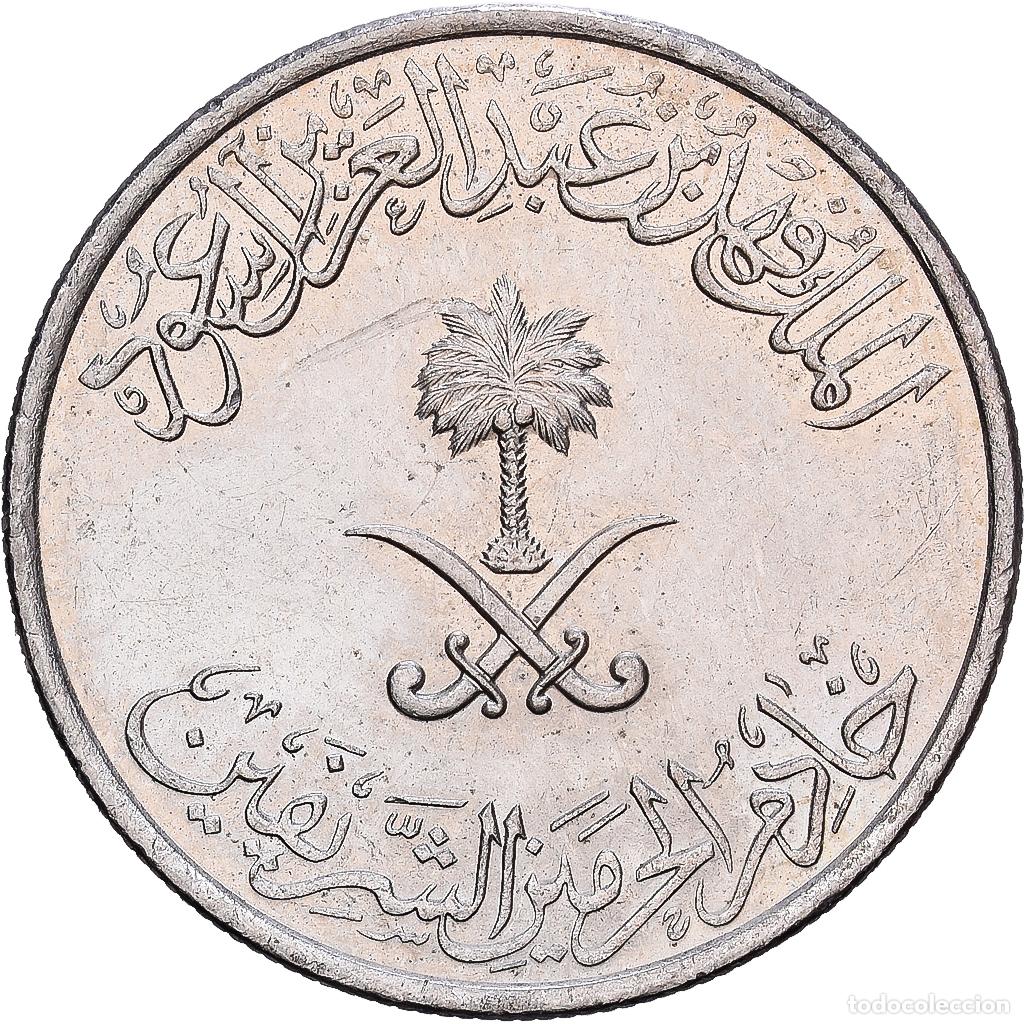 Monedas antiguas de Asia: [#1224722] Arabia Saud&iacute;, UNITED KINGDOMS, Fahad Bin Abd Al-Aziz, 10 Halala, 2 Ghirsh