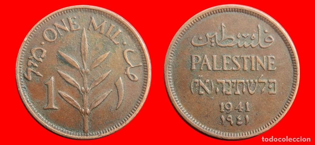 Monedas antiguas de Asia: 1 MIL 1941 PALESTINA-153721