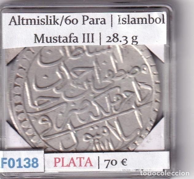 Monedas antiguas de Asia: CRF0138 ALTMISLIK IMPERIO OTOMANO ISLAMBOL MUSTAFA III