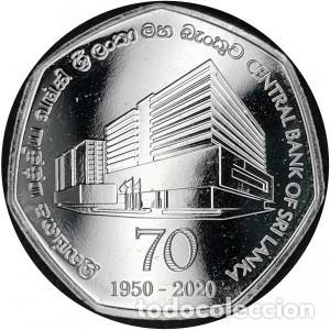 Monedas antiguas de Asia: Sri-Lanka (Ceil&aacute;n), 20 Rupias 2020 ''Banco central'', UC#127./ Nueva, sin circular.