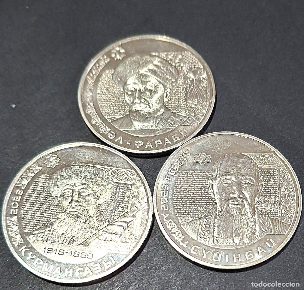 Monedas antiguas de Asia: Kazakhstan, Set 3 x 200 Tenge ''Retratos en Billetes'' UC#400/02/ Sin Circular./ (Ver Fotos).