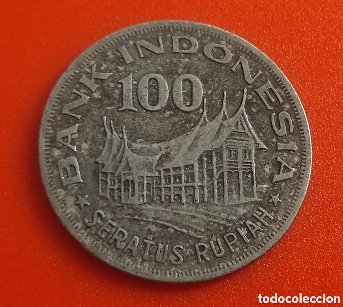 Monedas antiguas de Asia: INDONESIA 100 RUPIAS 1978
